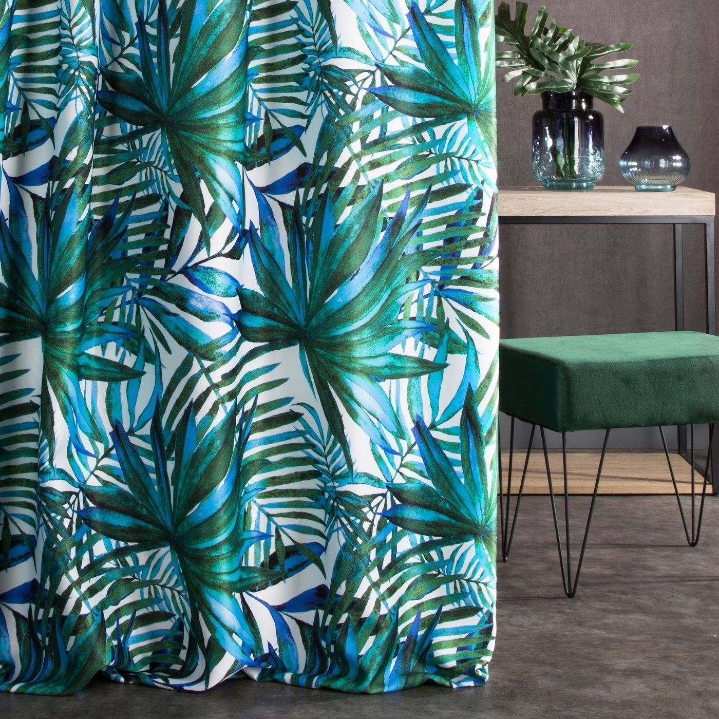 Zasłona Got.ATRAMENTOWE LIŚCIE+taśma Kod producenta SIC