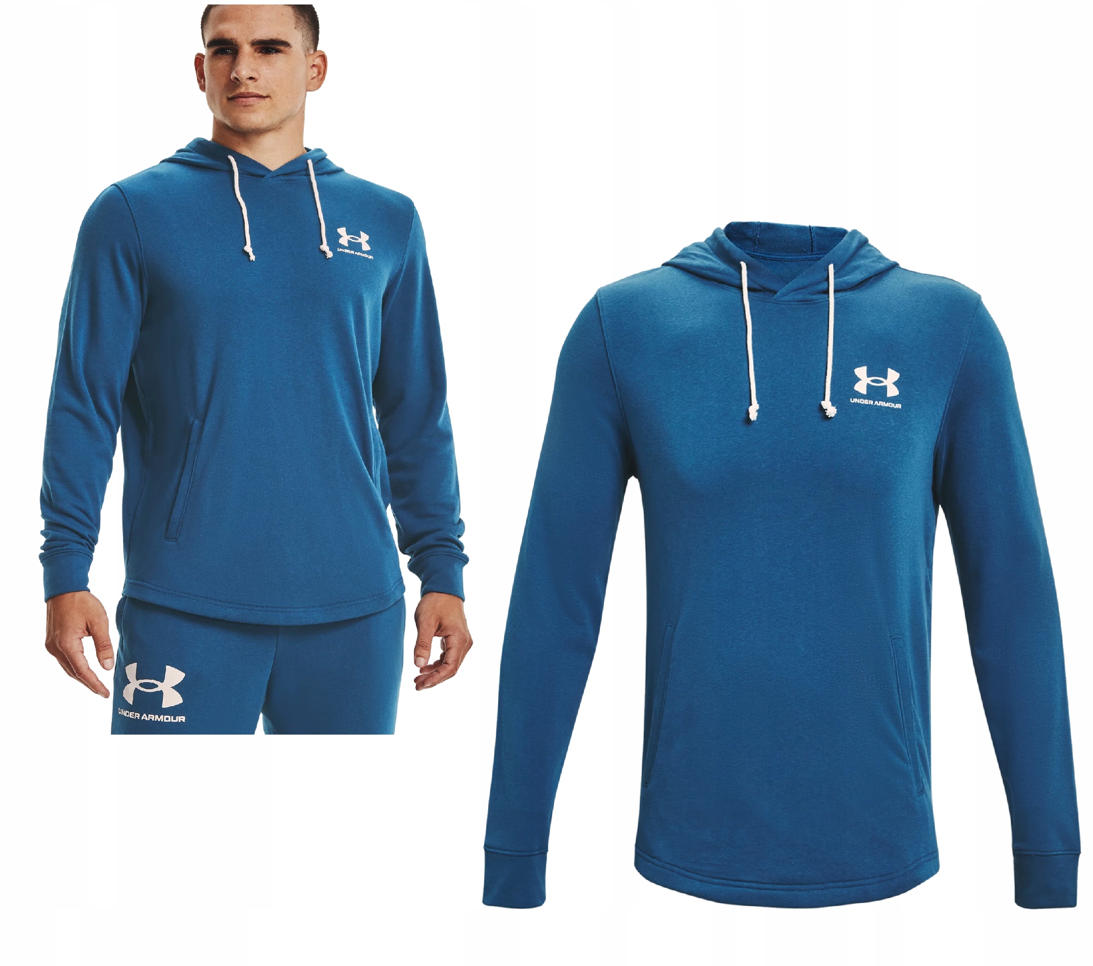 Pánská Sportovní Mikina Under Armour 459 Rival Terry LC Hd 3XL