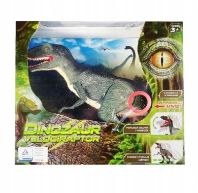 

Dinozaur Velociraptor interaktywna zabawka 3+
