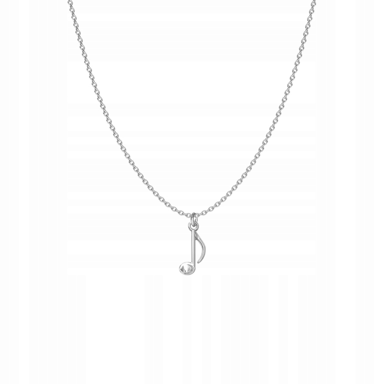 

Naszyjnik z Nutką srebro Dedykacja