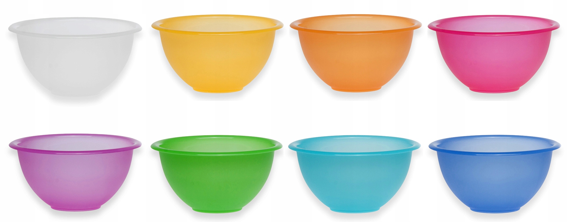 

Miska sałatkowa śniadaniowa salaterka plastik 8szt