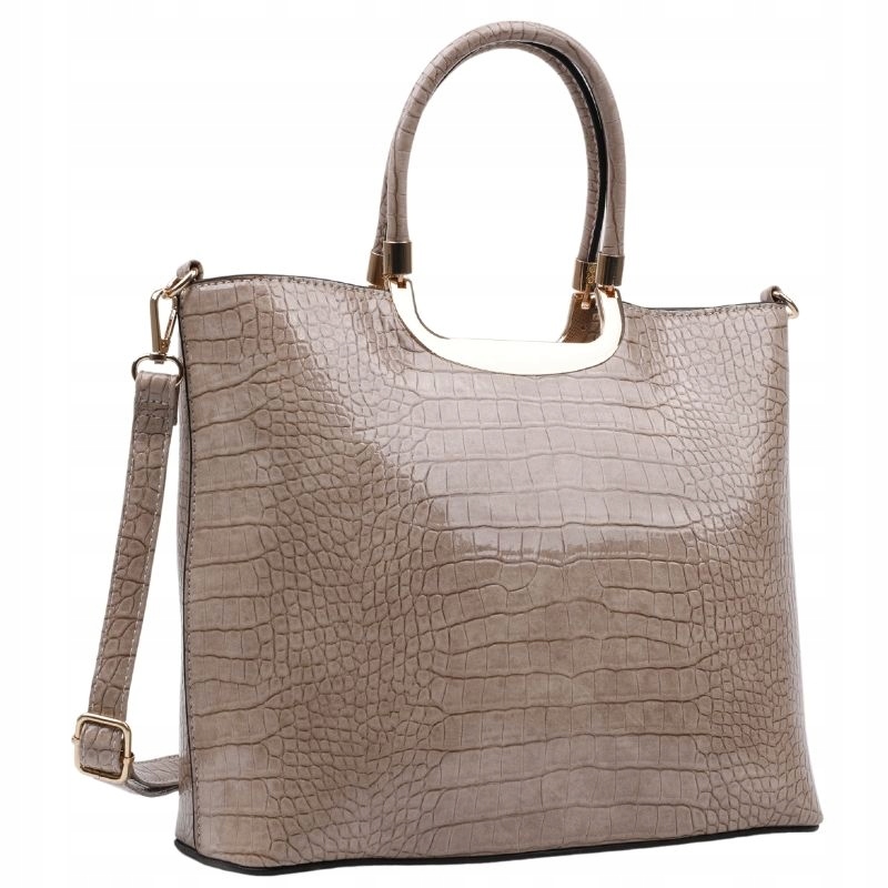 Torebka damska shopper na ramię miejska wizytowe shopperki klasyczne