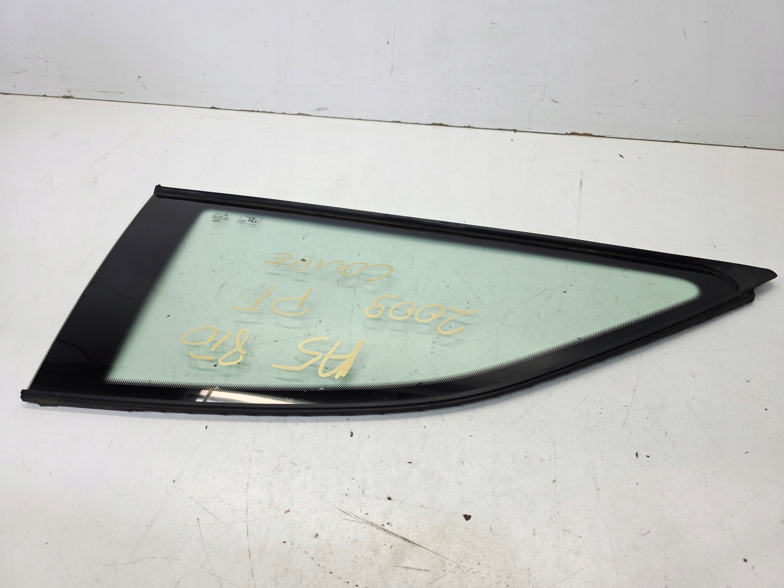 window bodywork right right rear part AUDI A5 8T COUPE 2009R