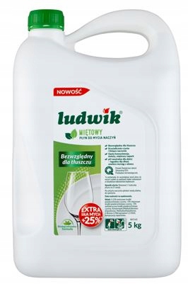 

Ludwik Płyn do mycia naczyń Miętowy 5l