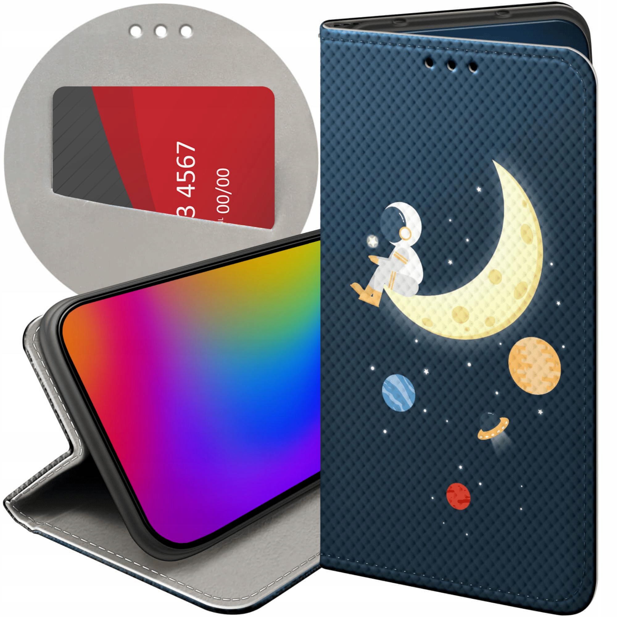 Etui Do Xiaomi Redmi Note 11 Pro 4G 5G 12 Pro 4G Księżyc Gwiazdy
