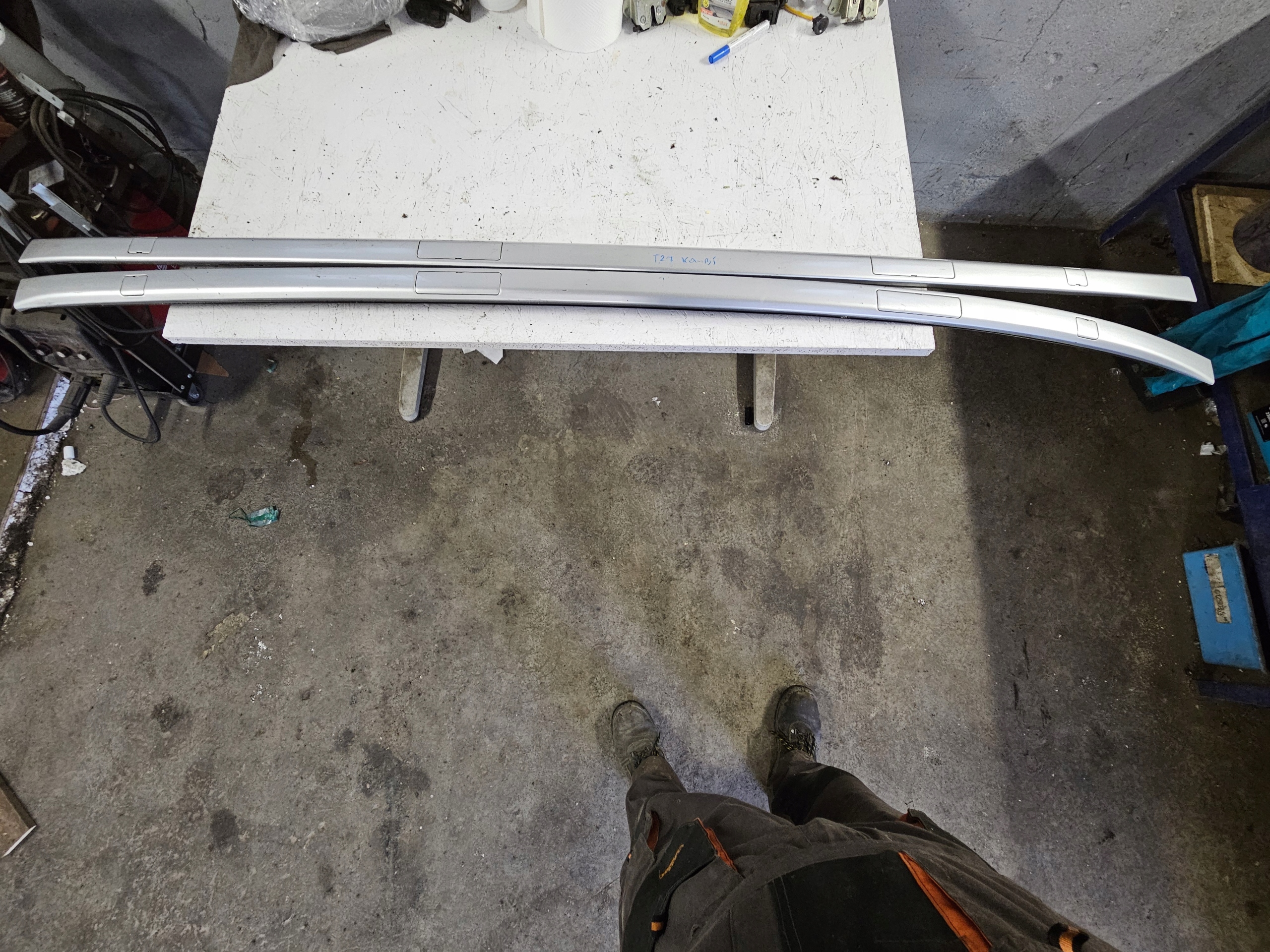 TOYOTA AVENSIS T27 KOMBI RELINGI LISTWY DACHOWE KOMPLET