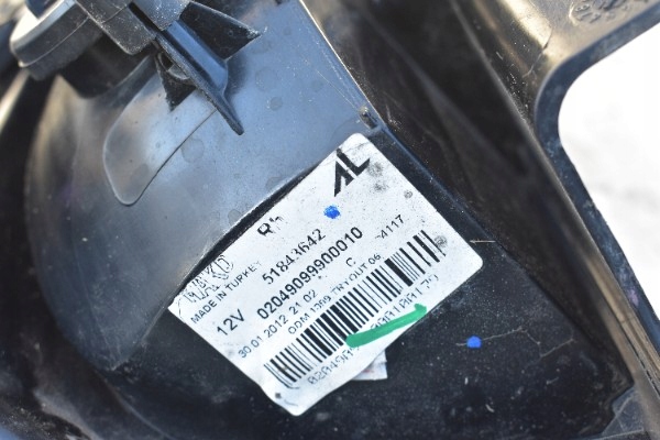 light right rear part FIAT PANDA III 51843642