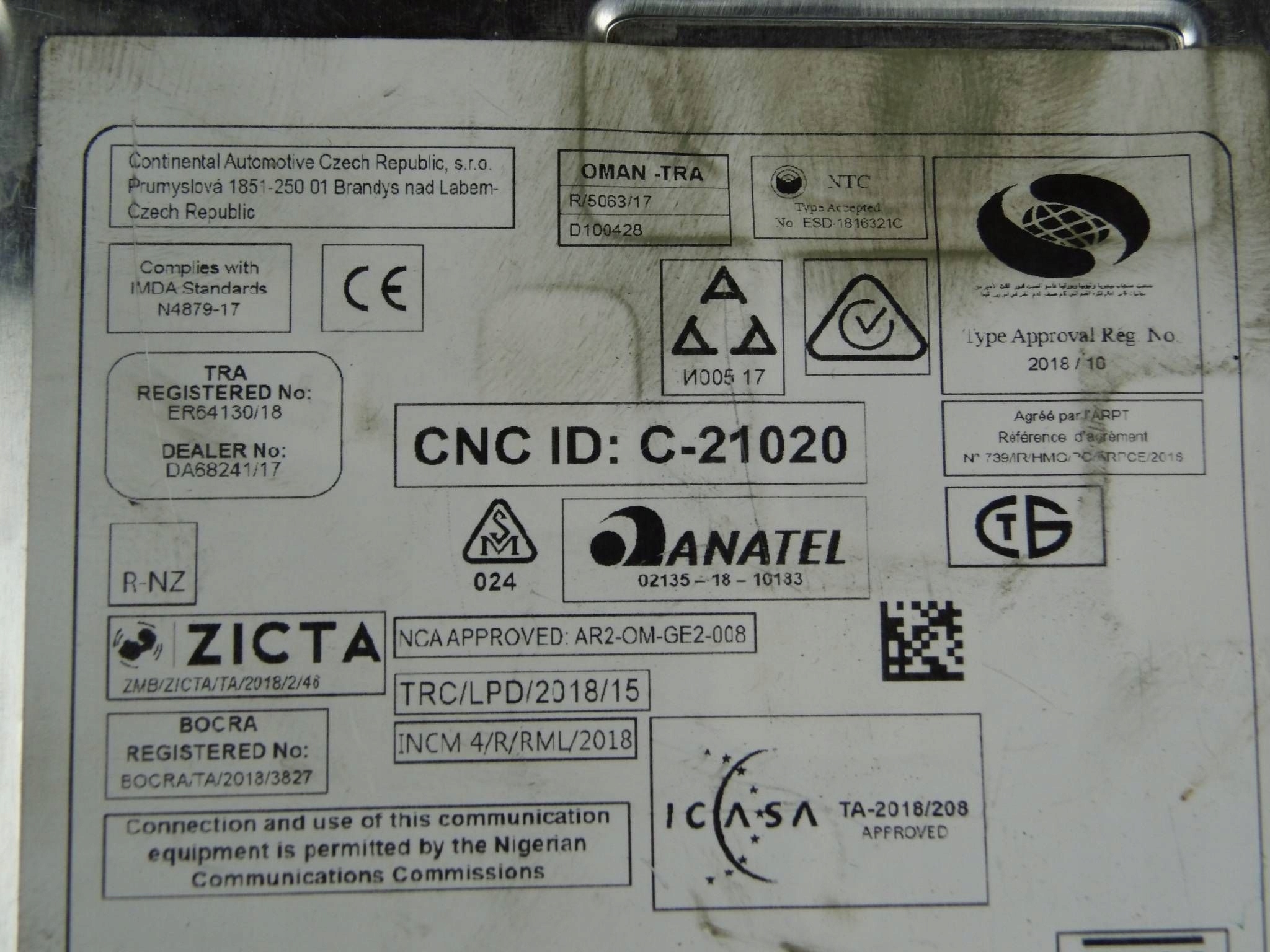 Peugeot 508 II radio Navigation 9833441180