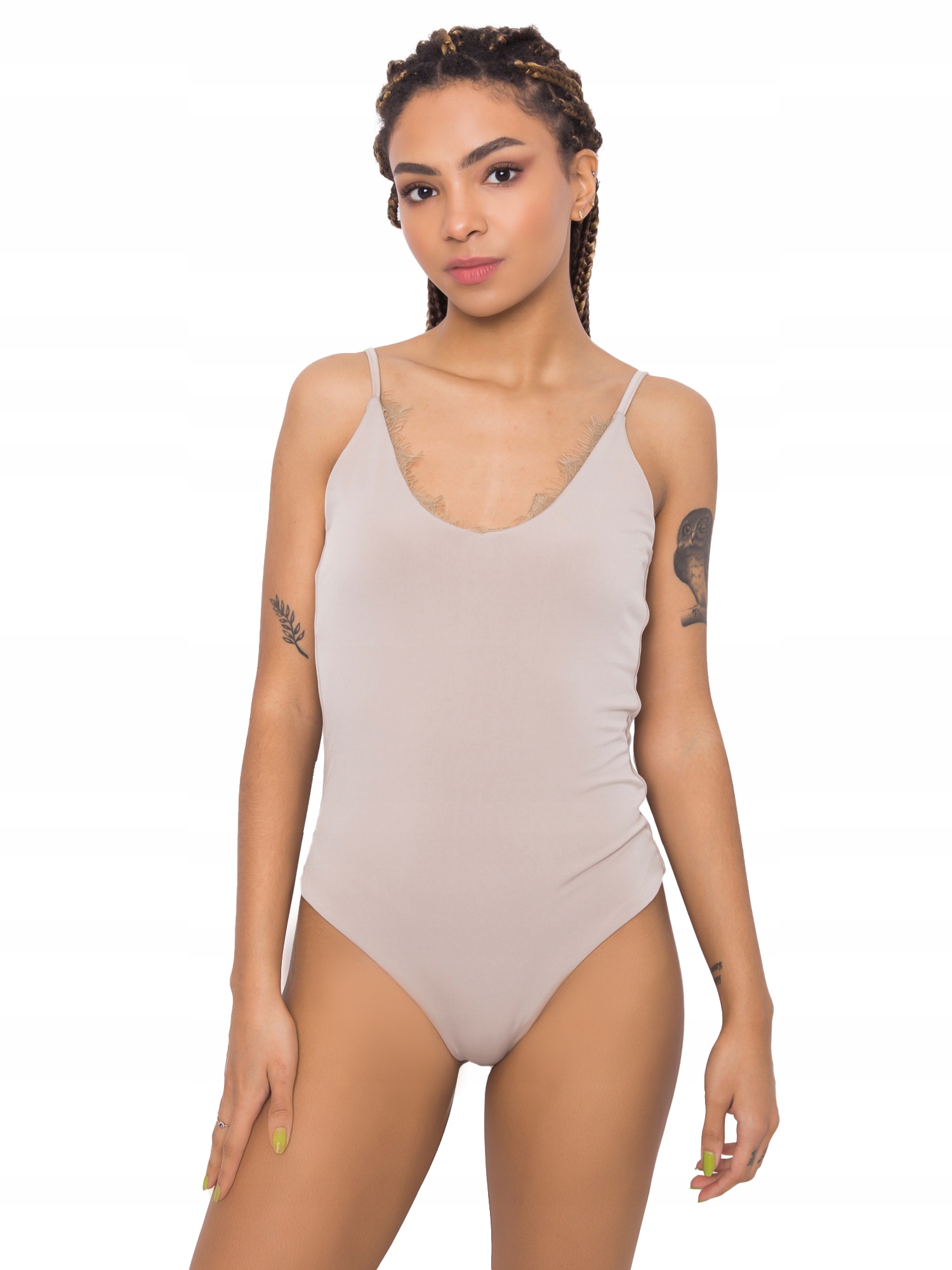 

Stylowe Body Damskie na ramiączkach M