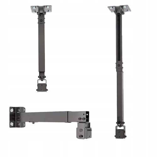 2× Uchwyt ścienny / sufitowy do projektora Spacetronik SPA-P01B 20 kg