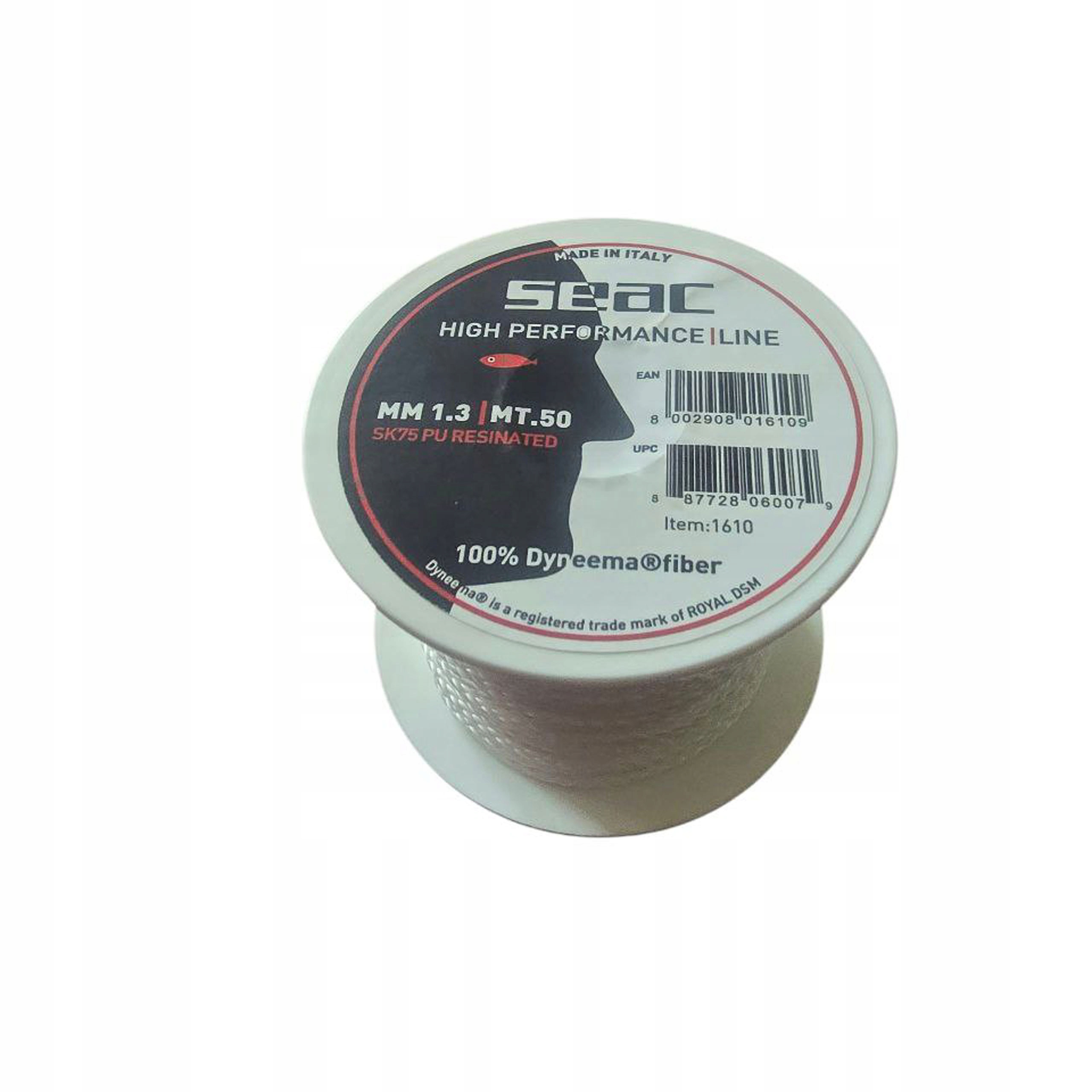 Linka na kuše Seac Dyneema 1,3 mm originální italská, silná, velká nosnost