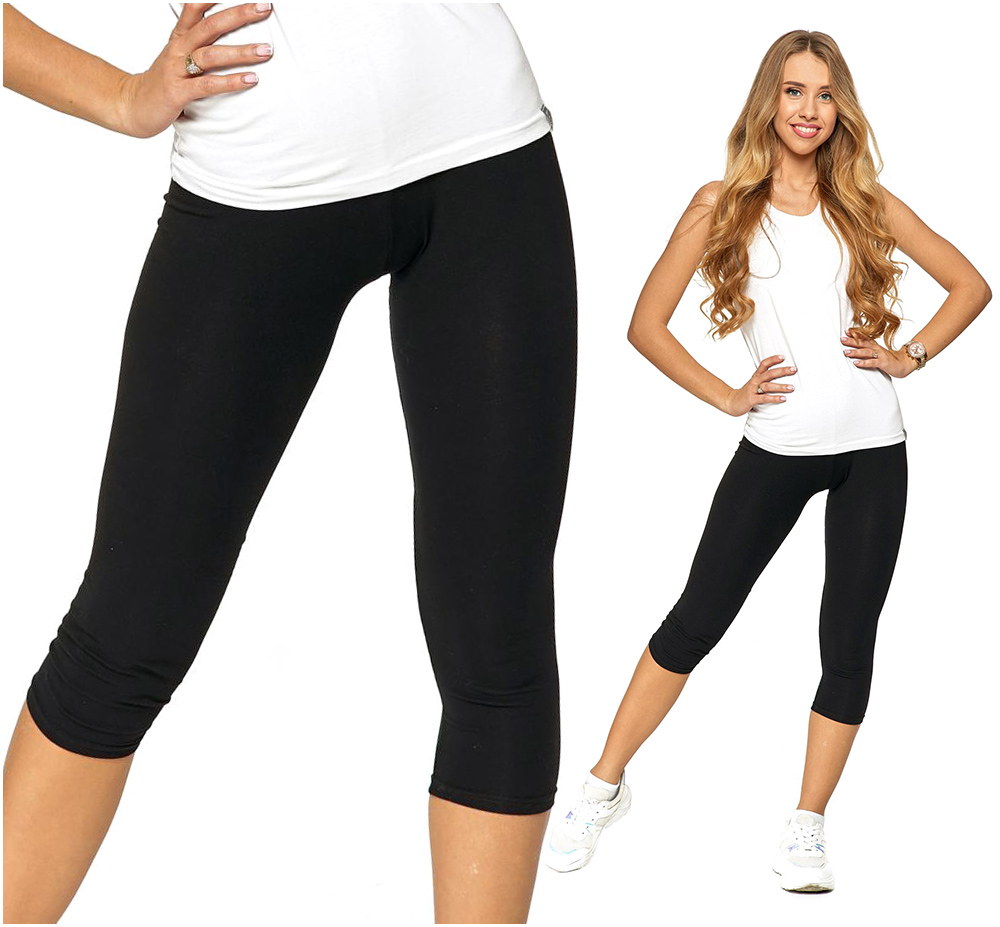 

Legginsy Kryjące 3/4 z wysokim stanem Moraj L/XL