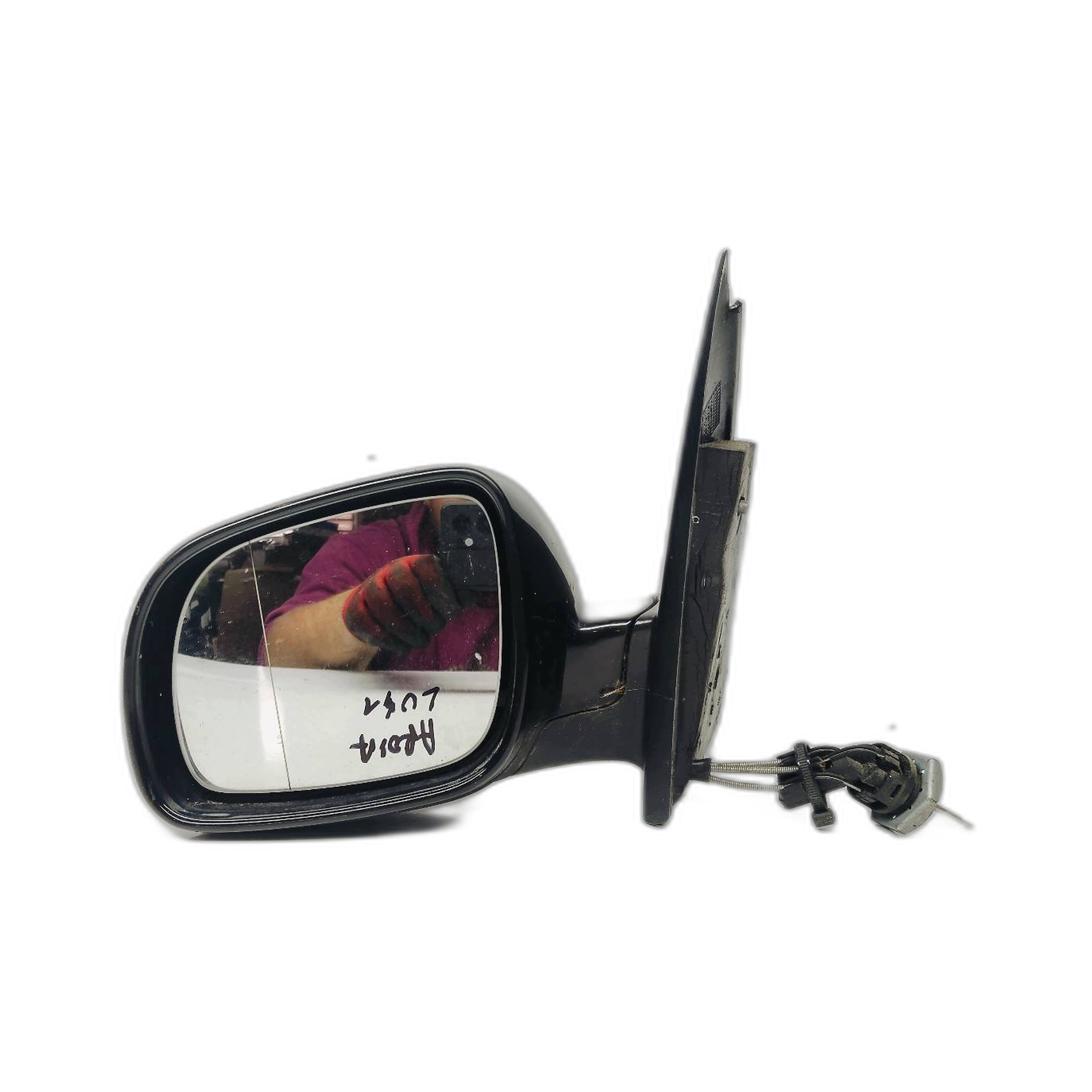 Spiegel links Seat AROSA 1.4 TDI manuelle schwarze
