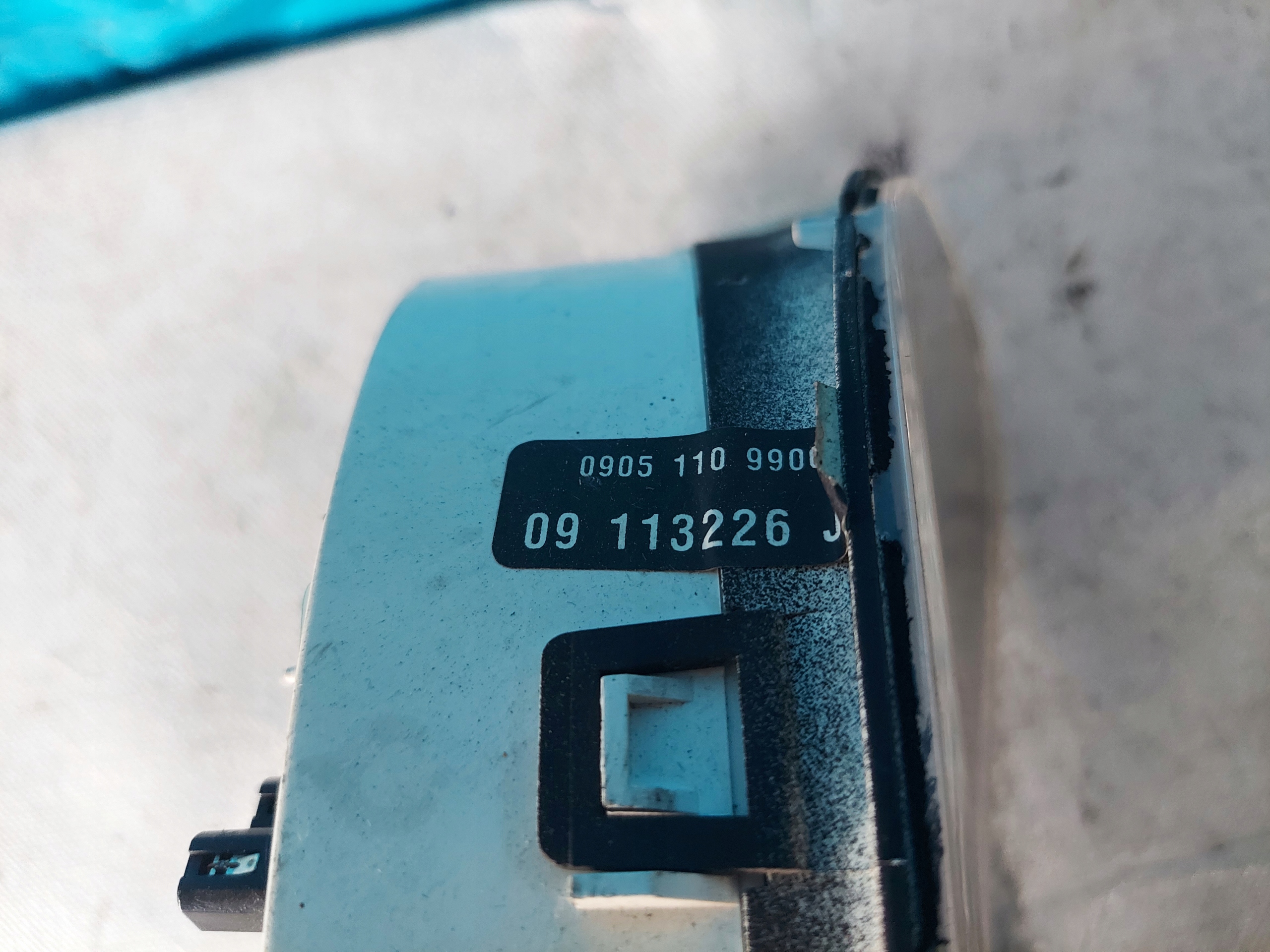 dials clock CORSA B 1.4 B 09113226JY