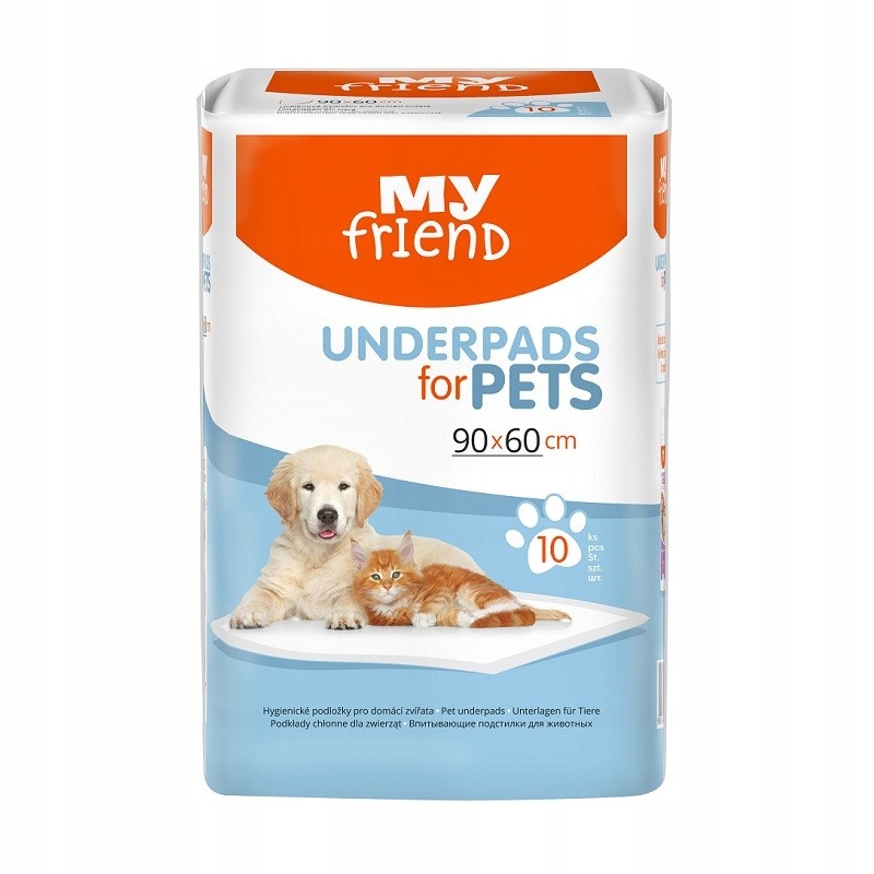 

Podkłady dla zwierząt My Friend 60x90cm 10 szt.