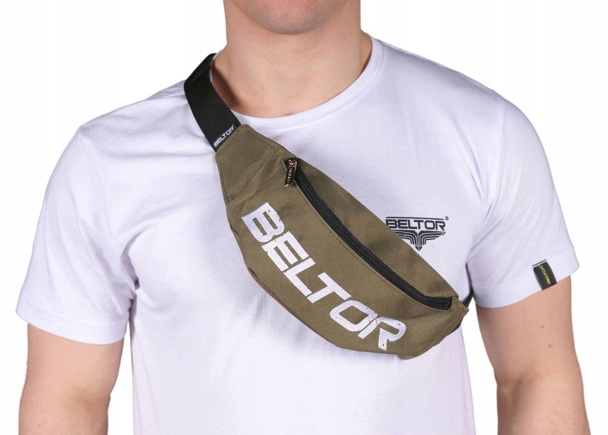 BELTOR SASZETKA NERKA BIODROWA TOREBKA SPORTOWA STREETZ KHAKI ZIELONA Marka Beltor