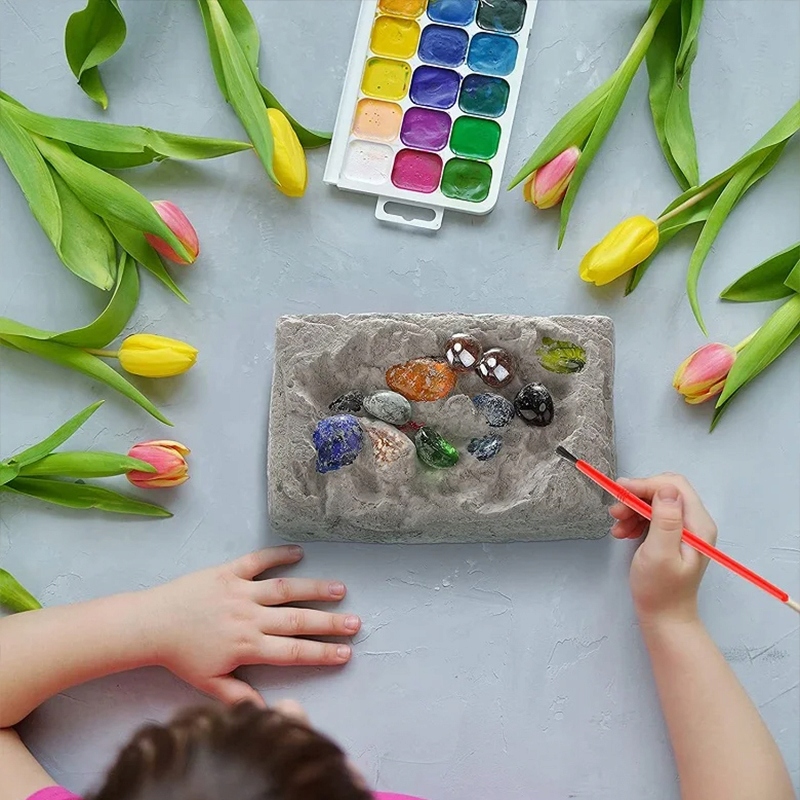 WYKOPALISKA KOPALNIA KRYSZTAŁÓW DIAMENTÓW ZABAWKA ARCHEOLOG ARCHEOLOGICZNE Marka inna