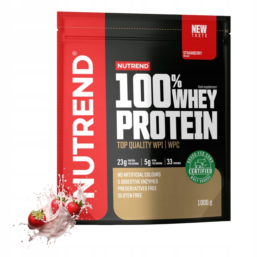 Nutrend Wpc Syrovátkový Koncentrát 1000G Proteinový Doplněk V Prášku Regenerace