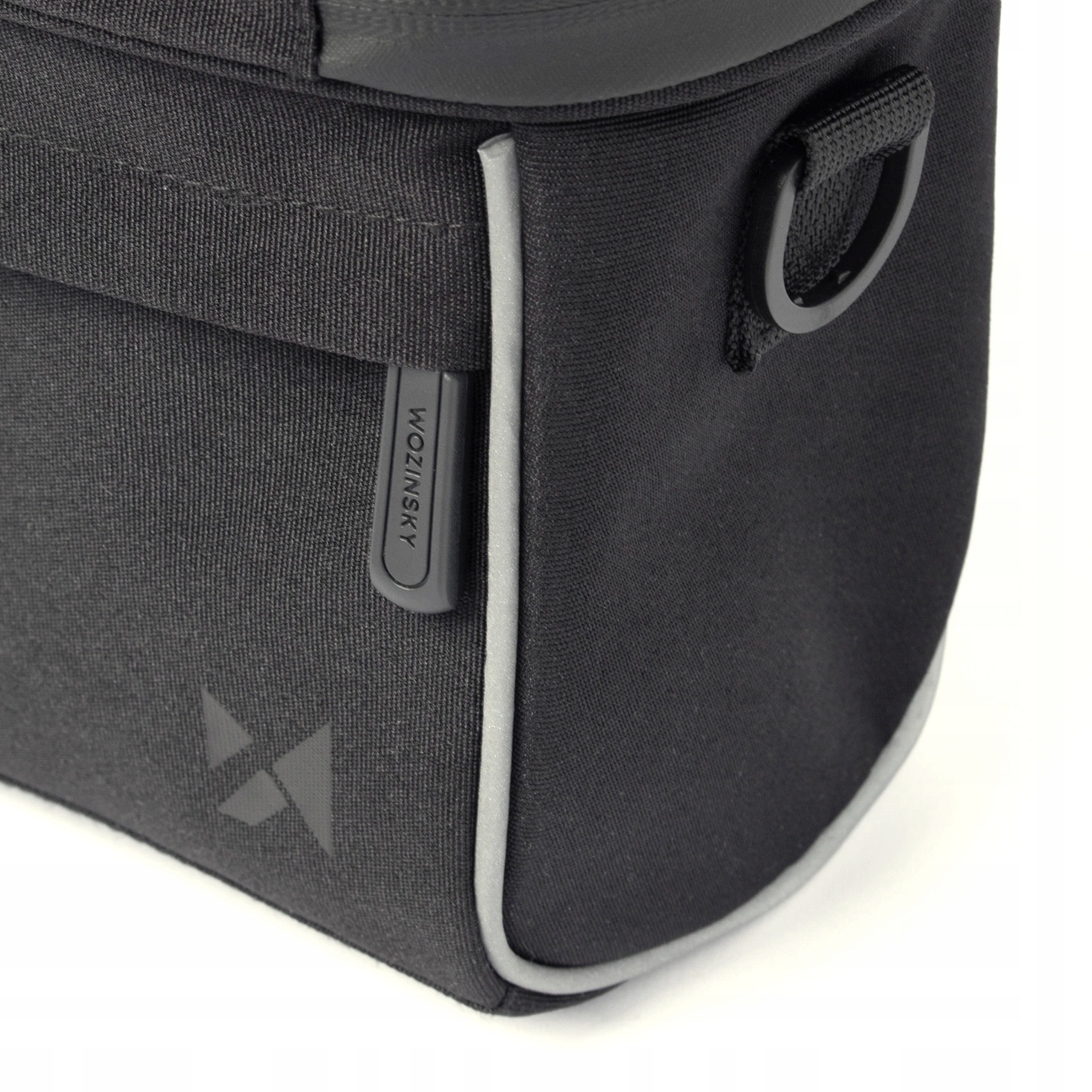 SAKWA ROWEROWA NA KIEROWNICĘ TORBA NA ROWER ETUI CASE POKROWIEC NA TELEFON Cechy dodatkowe elementy odblaskowe wodoszczelność