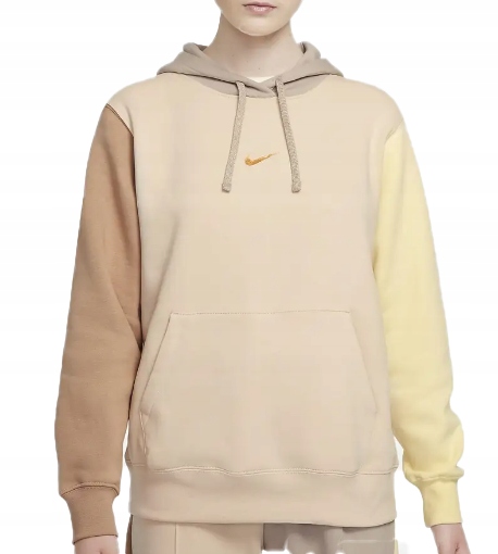 Dámská Mikina Nike Sportswear Kapuce Volný střih Klokan Volný DJ6154-219 S