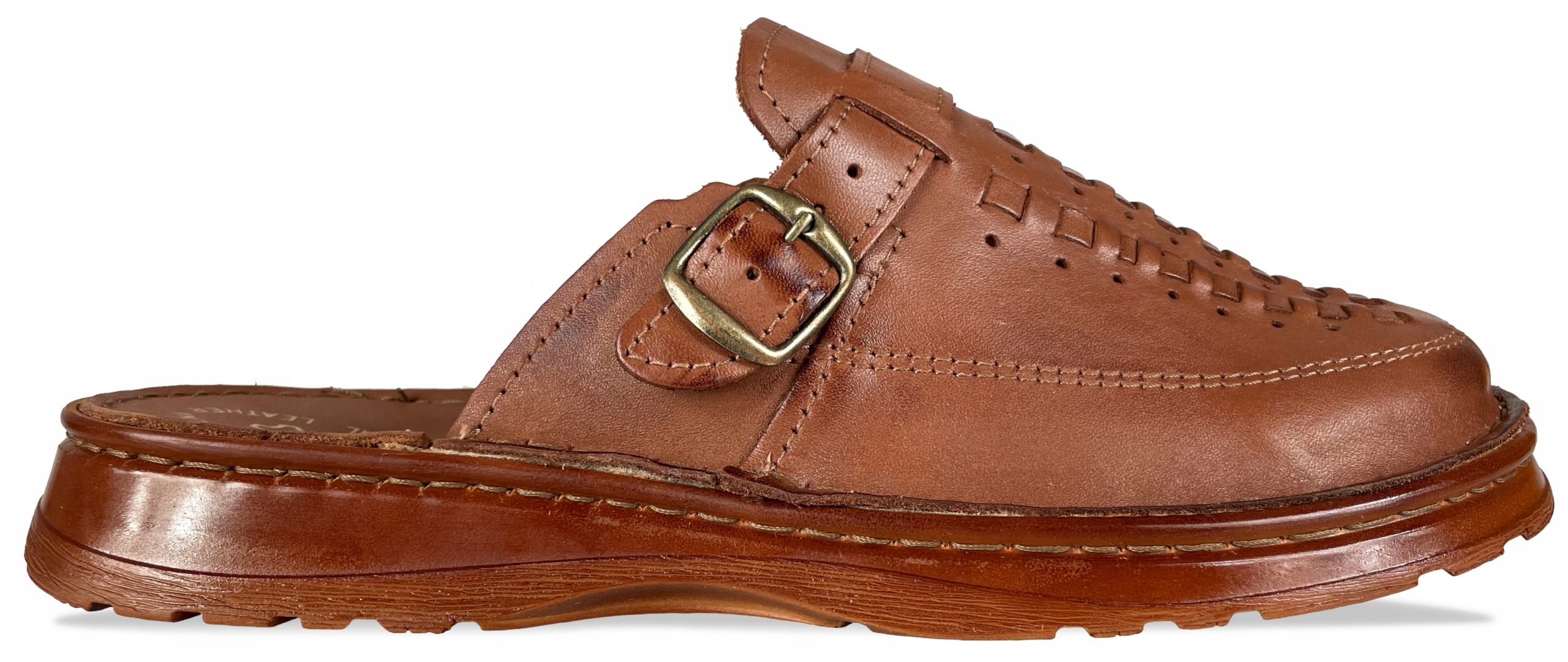 

Pantofle, Wsuwki Męskie, Kapcie Skórzane