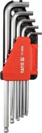

Zestaw Kluczy Imbusowych 12CZ. Yato YT-5837