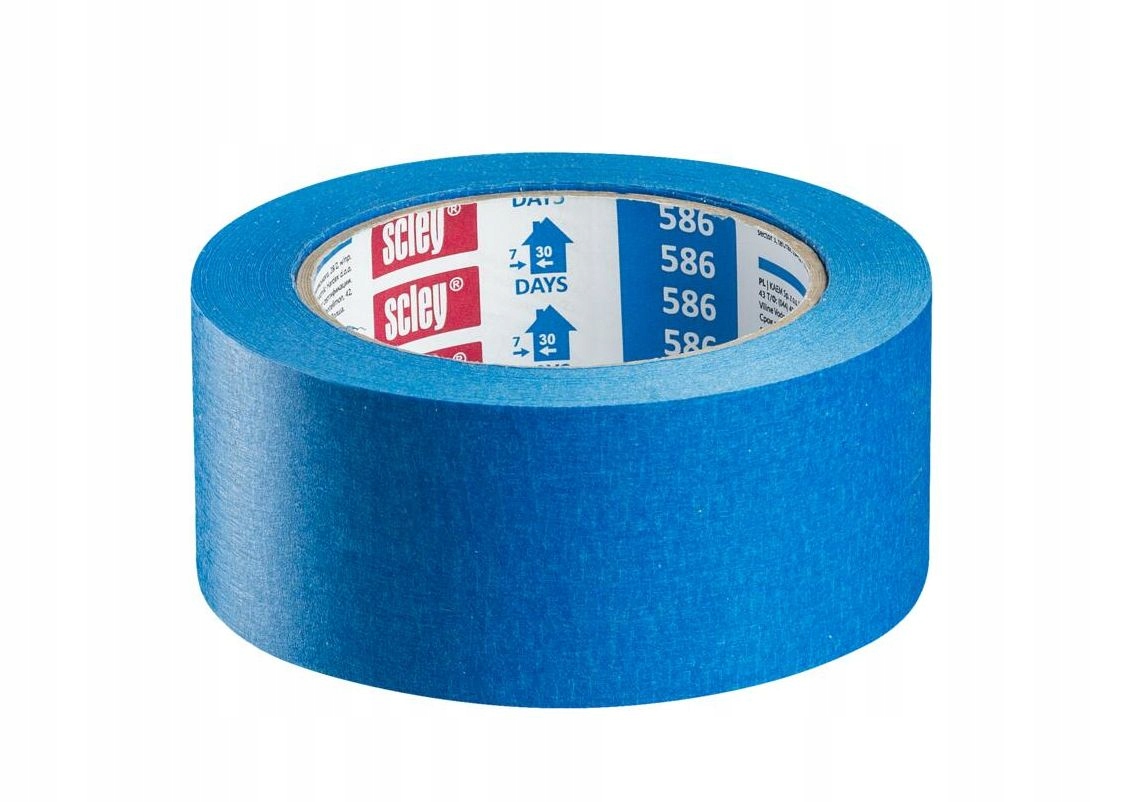 Taśma maskująca 48mm. L-25 - NIEBIESKA