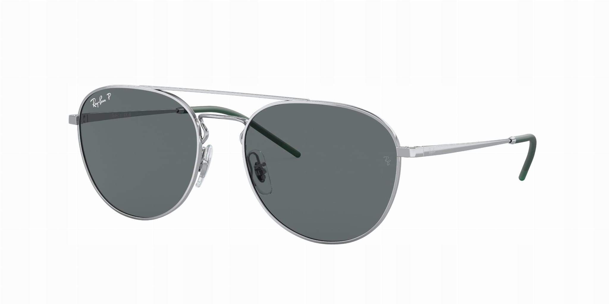 Brýle Ray-Ban Silver Dark Grey Polarized RB3589 925181