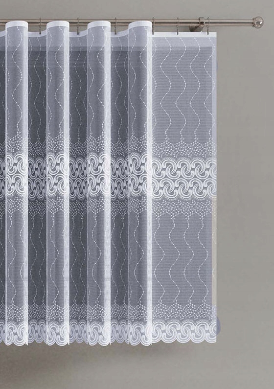 Mg Záclona 618/392 Bílá 400X160 cm hotová s páskou