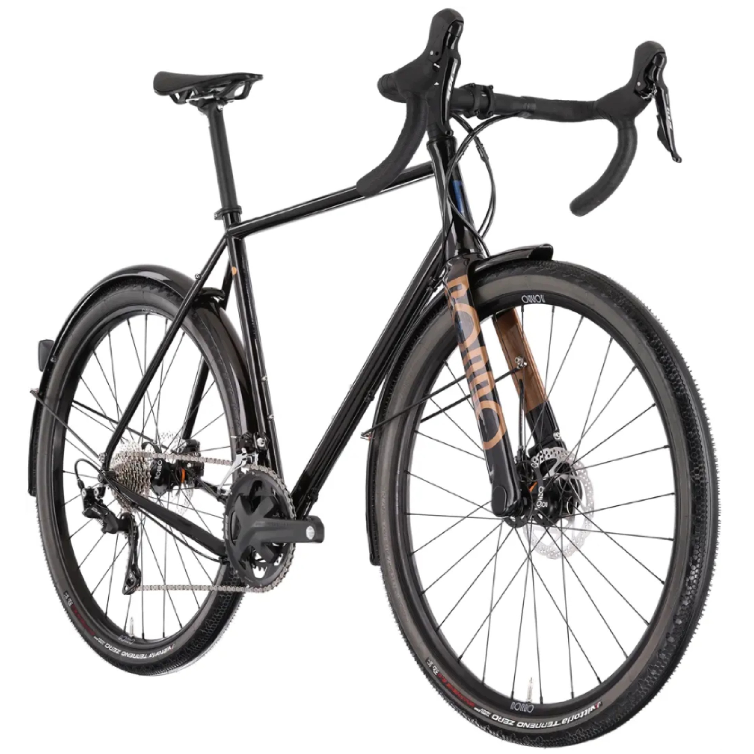 Rower all-road Rondo Mutt St 27,5″ L Stal Shimano 105 2x11 Black/Tan