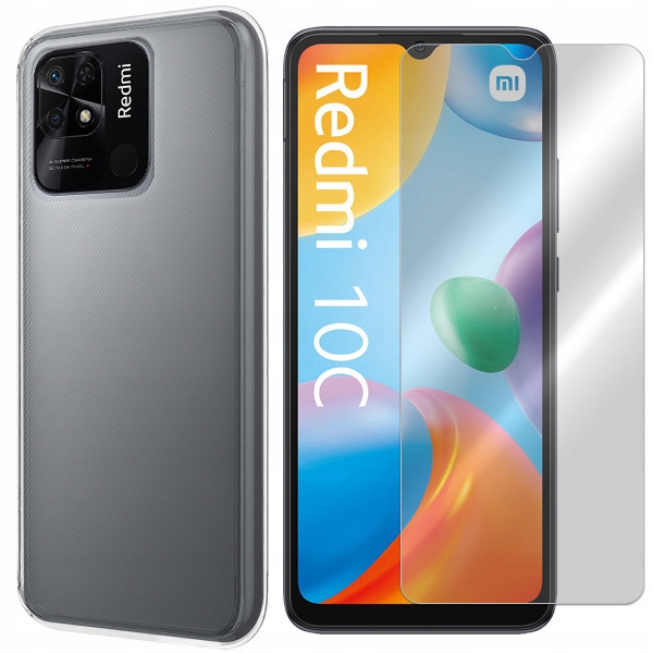 

Etui Do Xiaomi Redmi 10C 4G Ultra Slim Szkło 9H
