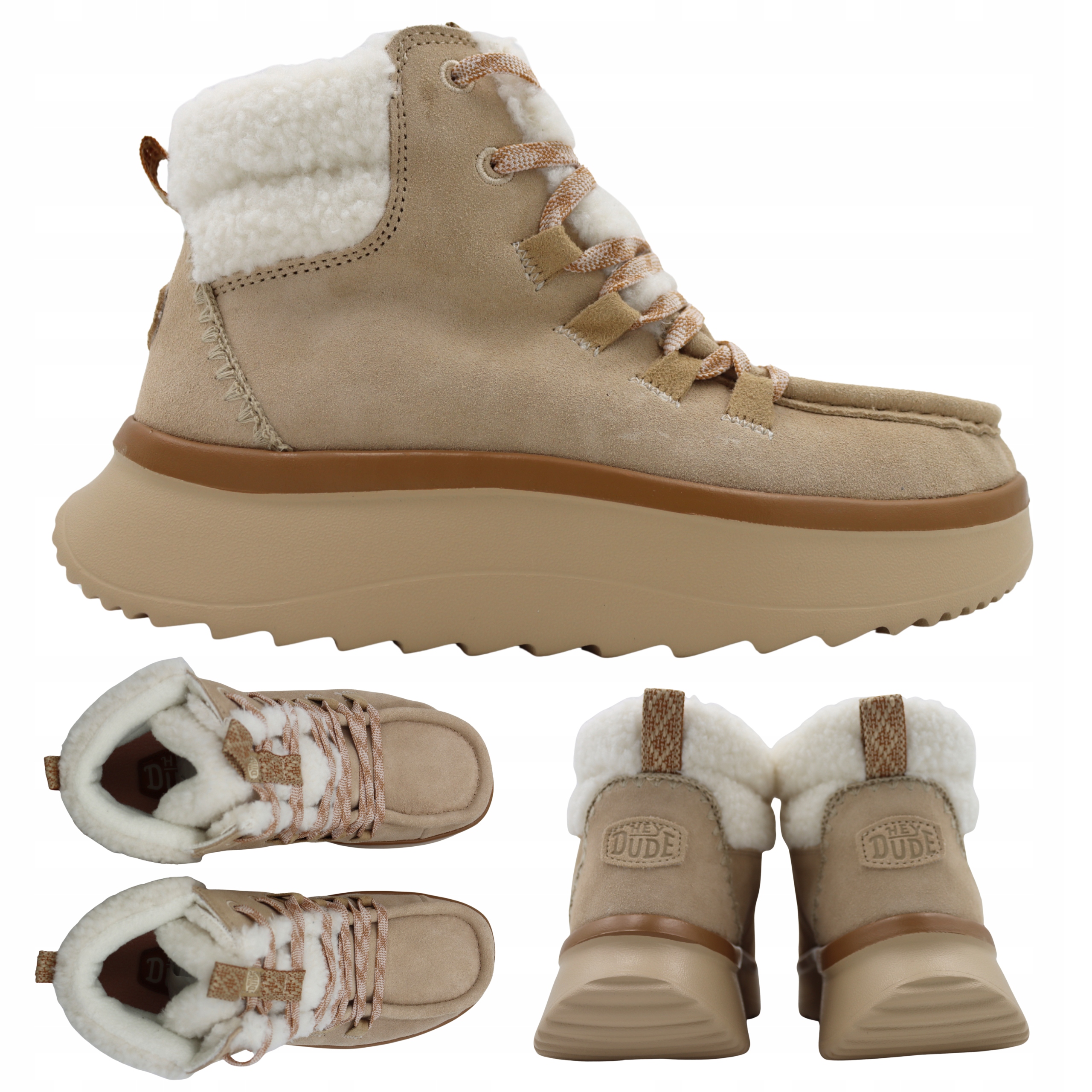 Dámské Lehké A Pohodlné Zateplené Boty Na Podzim A Zimu Heydude 44367265 vel. 36