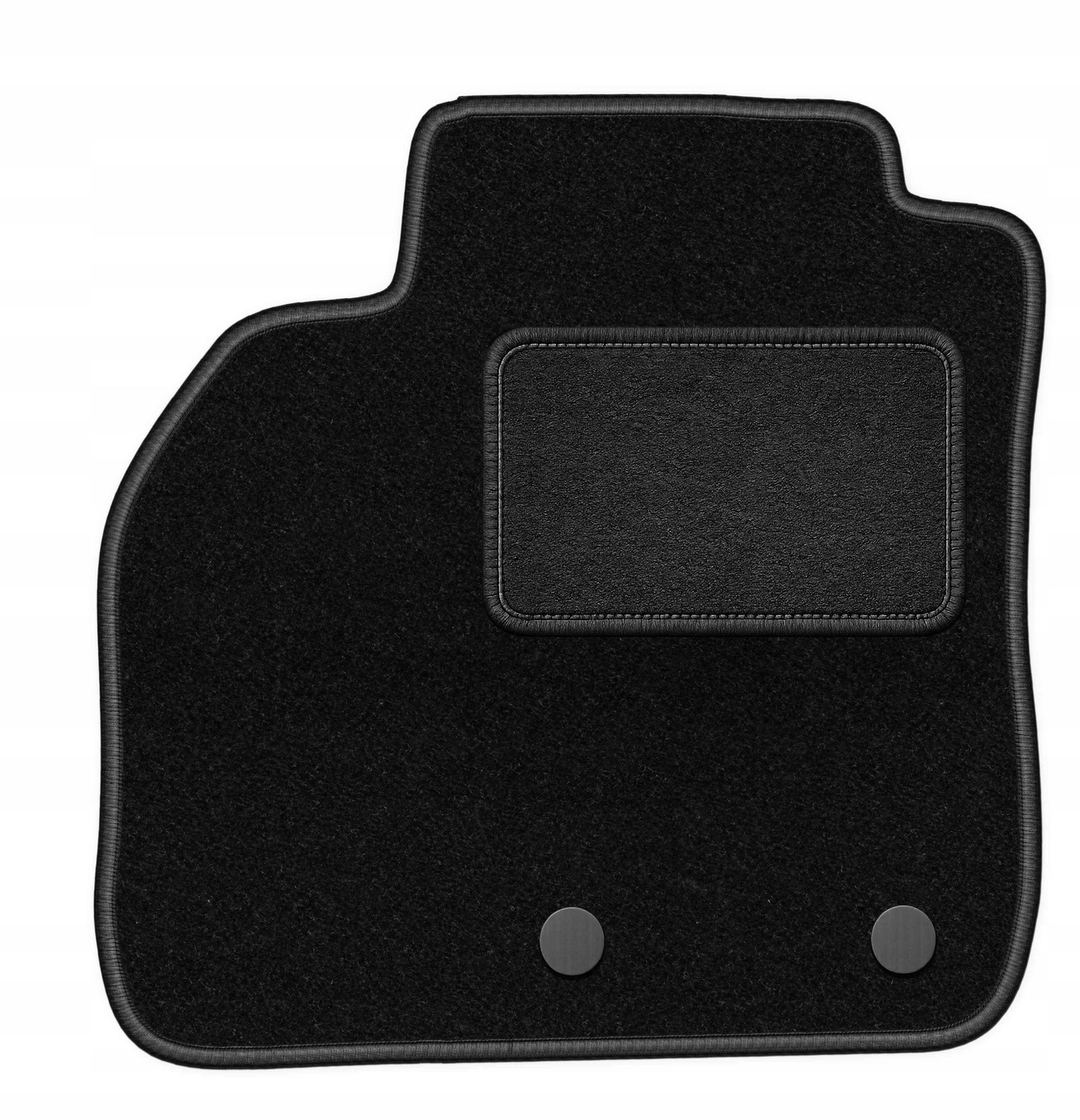 Dywanik welurowy kierowcy do Renault Grand Scenic III 2009-2016 Lux czarny