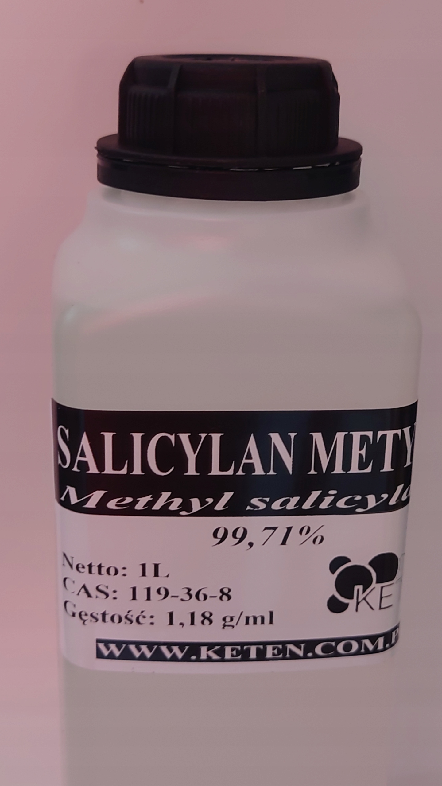 Salicylan Metylu 1litr min.99% Keten