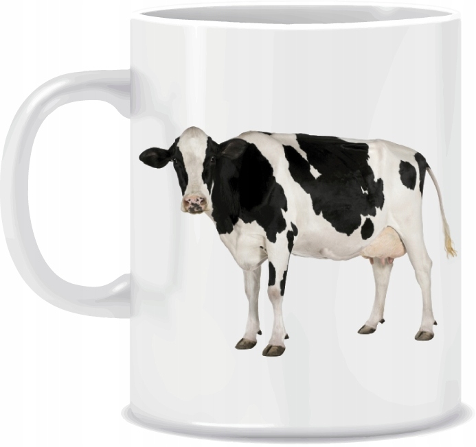 

Kubek z Krową na prezent Urodziny 330ml + kartonik