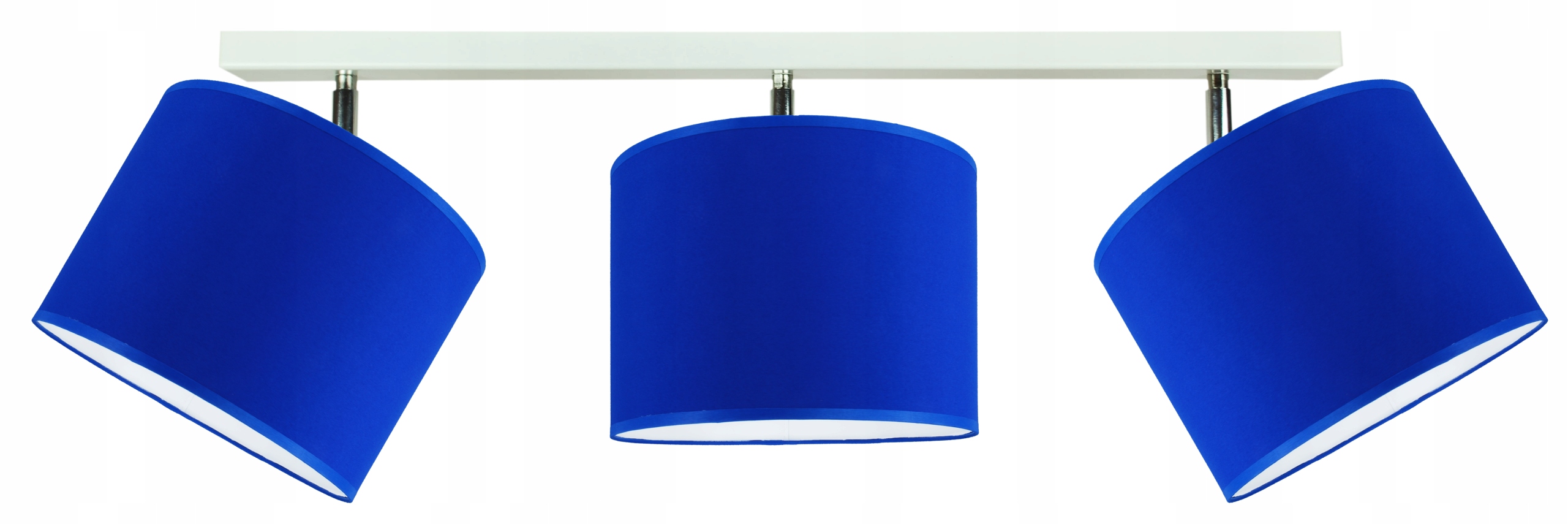 Modna Závěsná lampa, stropní lustr, moderní stínidlo, 20 cm, modrá, Led