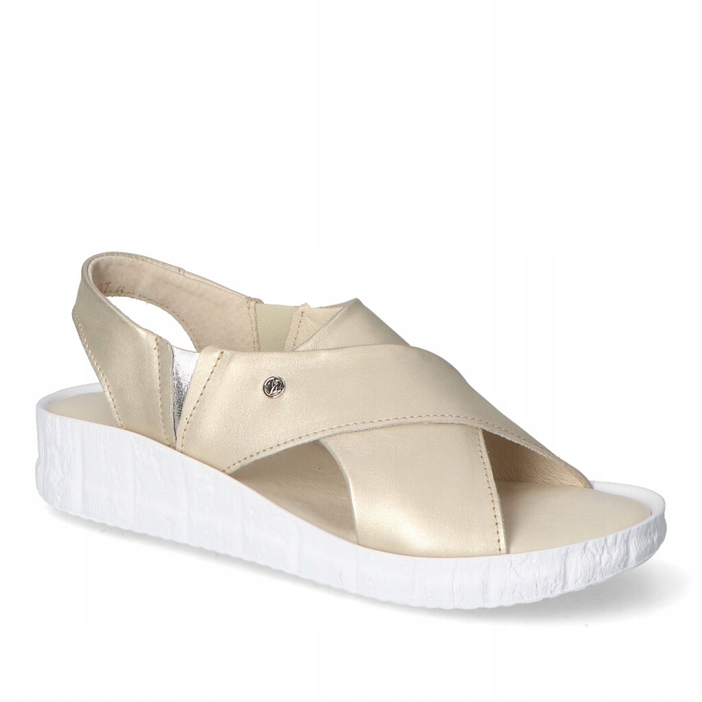 Sandály Helios 132 Zlatá lico 37