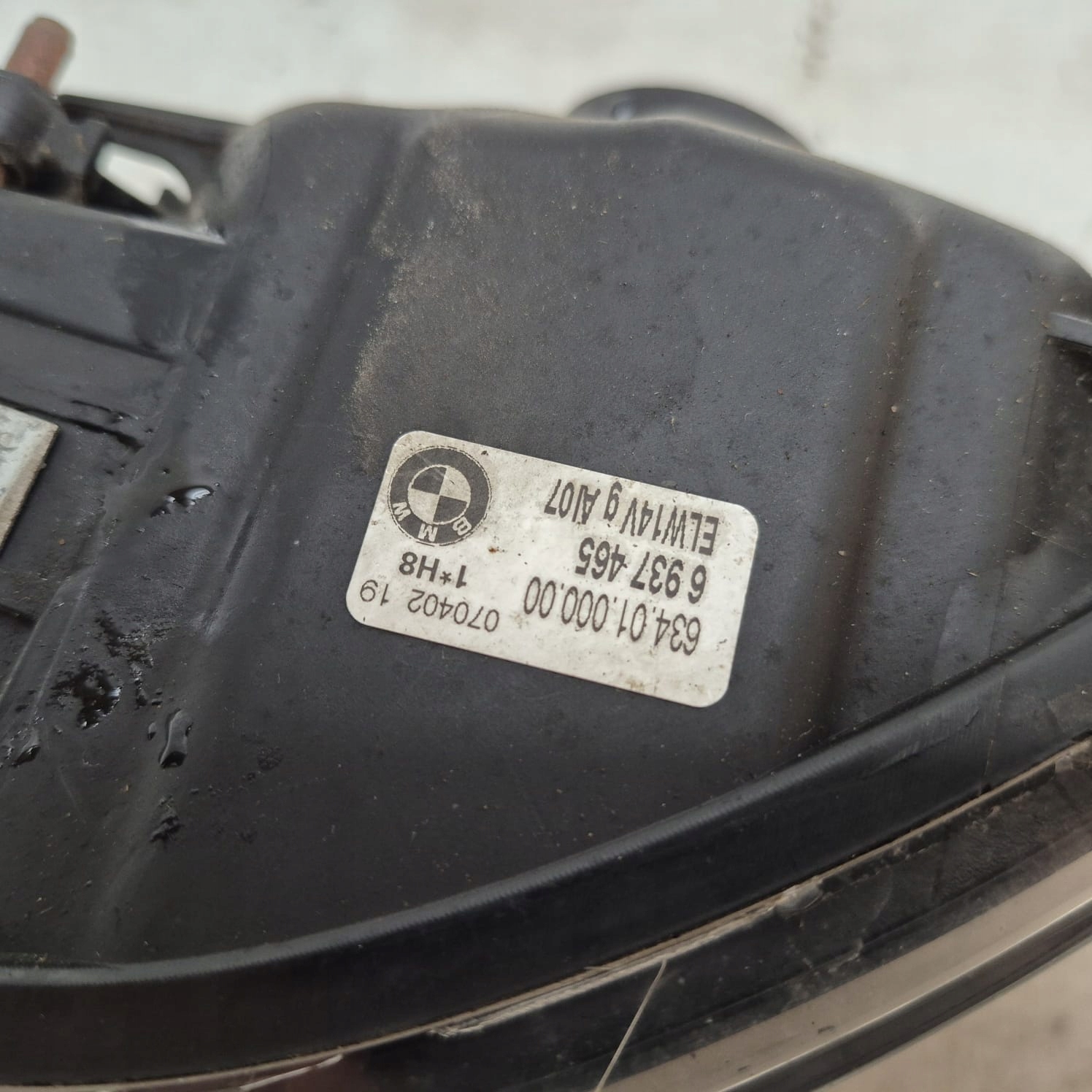 BMW E92 mlhovka levý předek přední