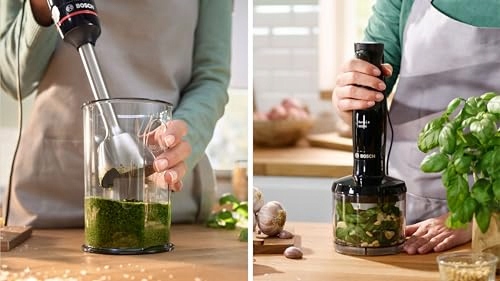 BOSCH Blender Ręczny ErgoMaster Serie 4 1000W Stal Nierdzewna Czarny — miniatura 9