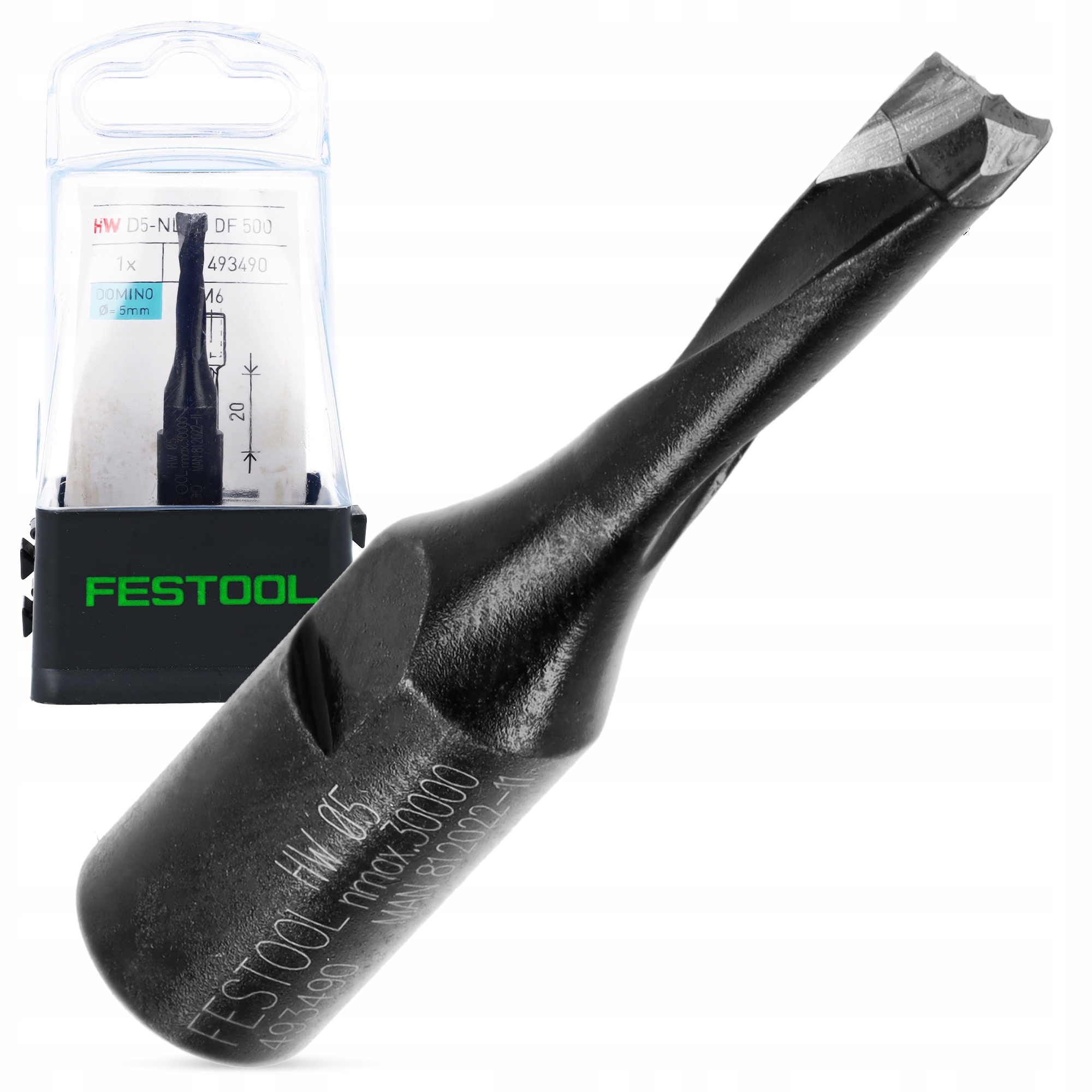 Fréza Domino Pro Frézku Df 500 Festool D 5-NL 20 Hw-df 500 Třmen 493490