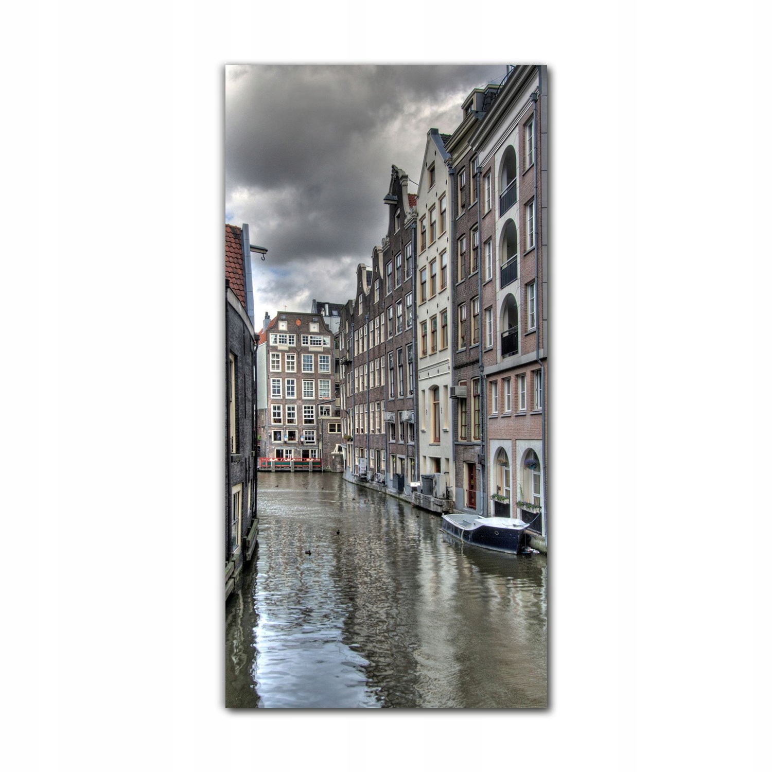 

Foto-obraz ścienny grafika 70x140 Domy Amsterdam