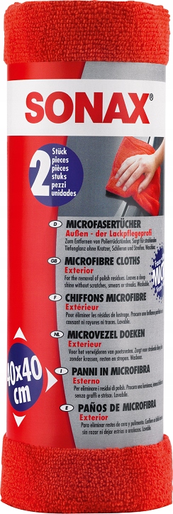 

Sonax Ścireczka Z Mikrofibry 40x40CM 2SZT