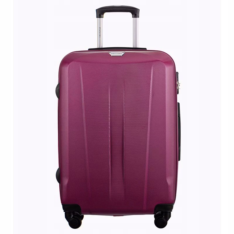 Walizka Duża Puccini Paris ABS03A-3B Bordo