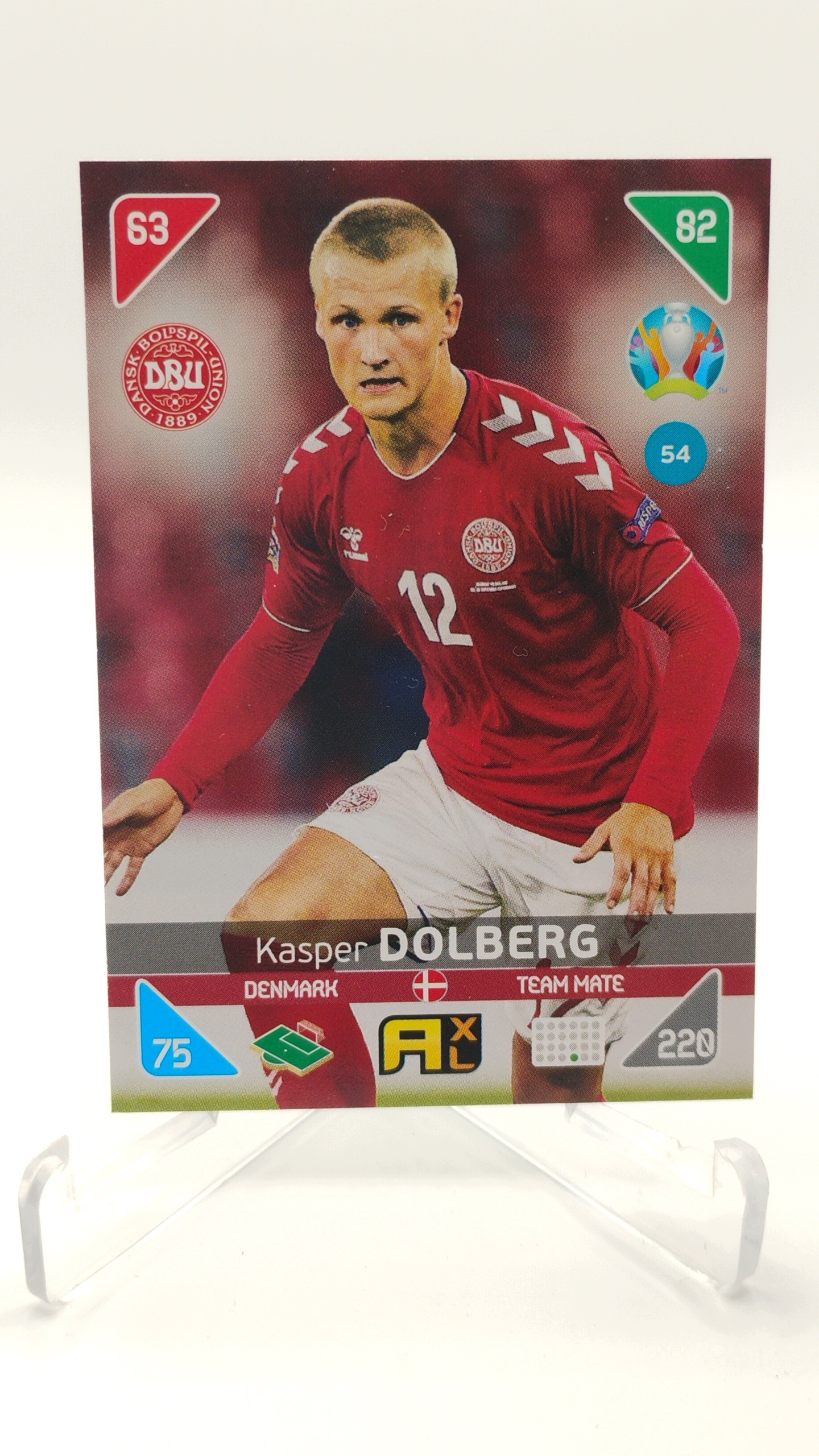 Panini Euro 2020 Kick Off 2021 Team Mate 54 Kasper Dolberg Dania