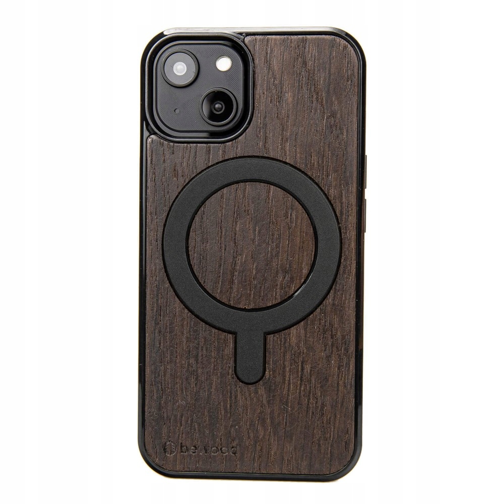 Dřevěné Pouzdro Bewood pro iPhone 15 Dub Uzený s MagSafe