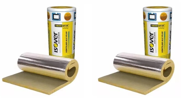 Izolační vlna s fólií isover Ventilam Bez Lepidla 50 mm/6 m² Set 2 Kusů