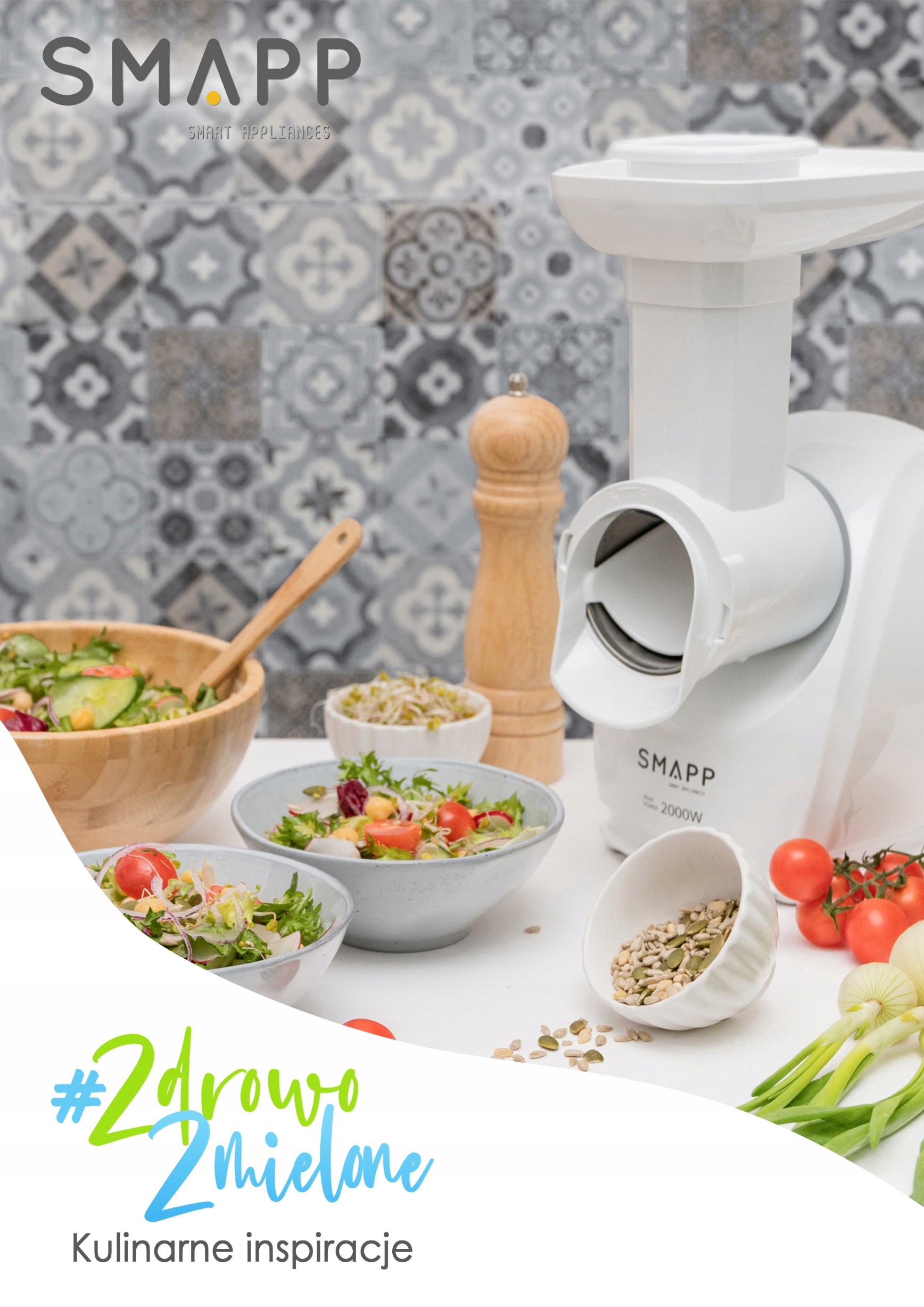 Mikser ręczny ze stojakiem i misą SMAPP 451.6 EBOOK Gratis Moc 580 W