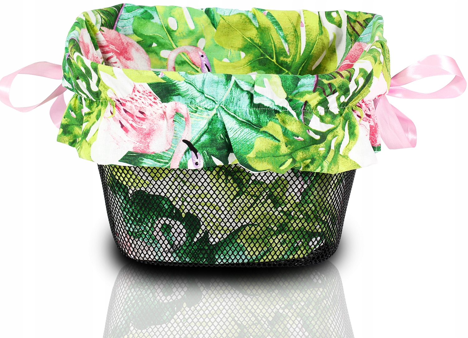 KOSZ NA ROWER METALOWY KOSZYK ROWEROWY CLICK+WKŁAD EAN (GTIN) 5906022610539