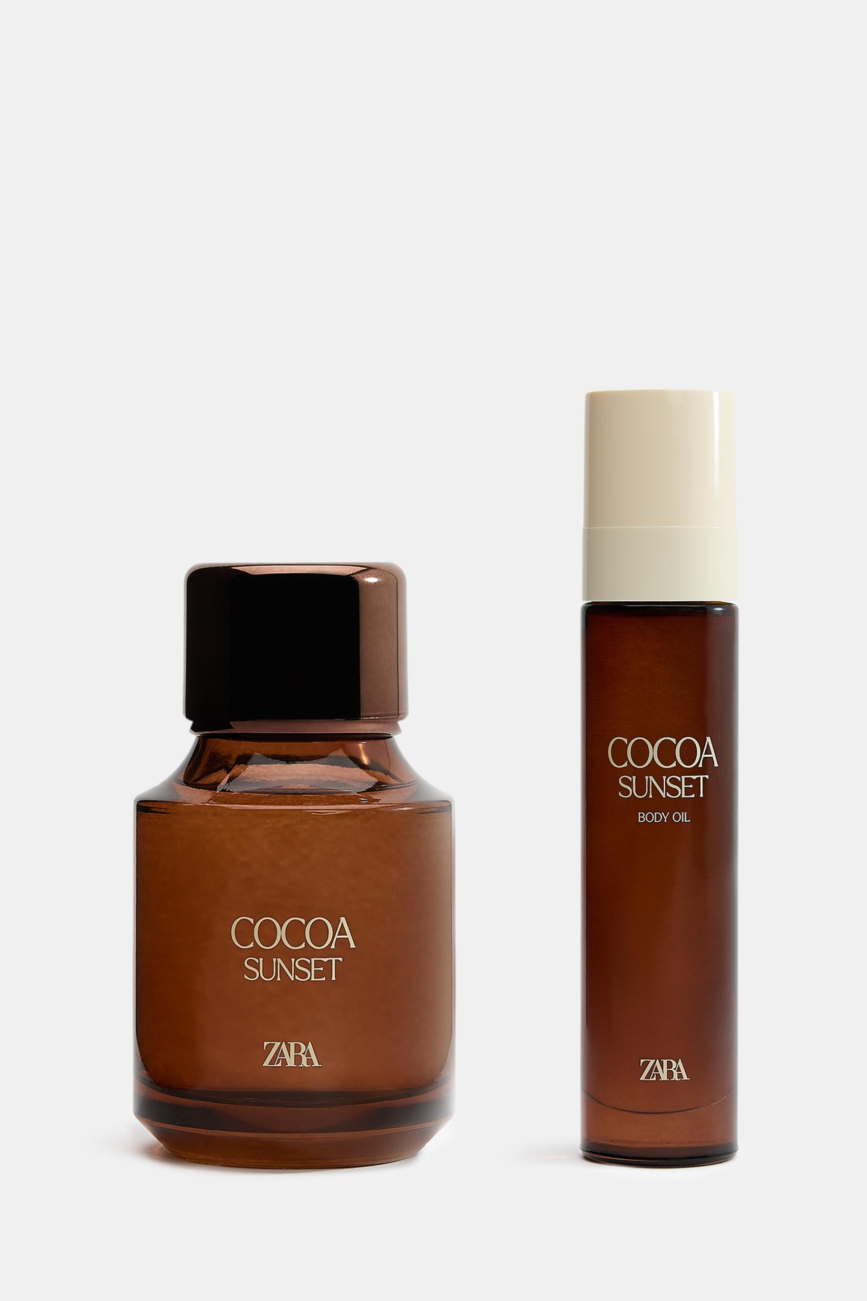 Zara Sada Parfémovaná voda Cocoa Sunset 100 ml & Tělový olej 50 ml