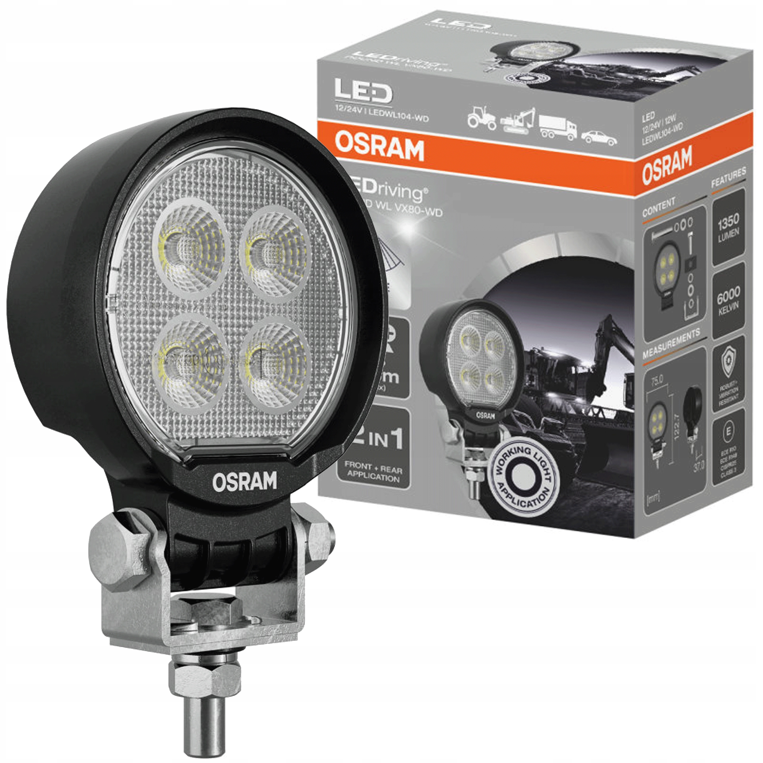 Výbojka Osram LEDriving Round Wl VX80-WD